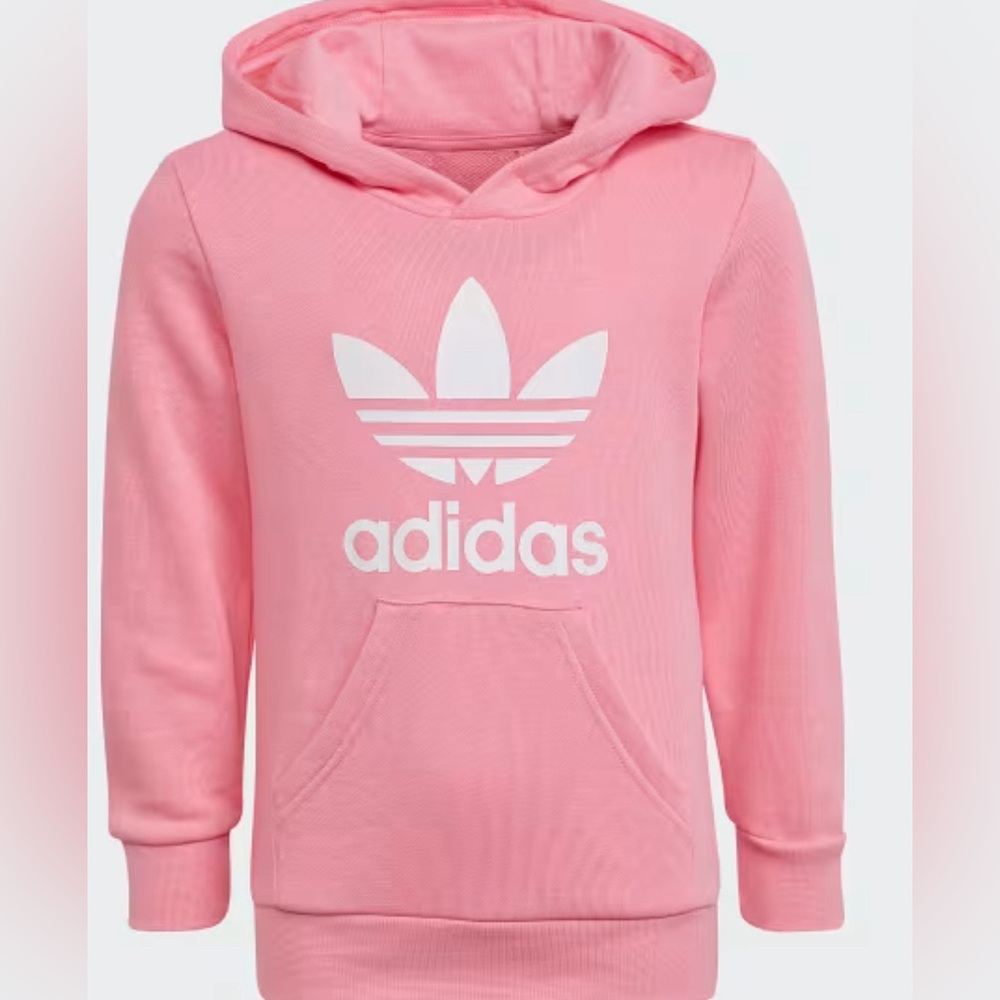 Adidas Kids Light Pink Hoodie
